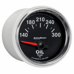 AutoMeter Products 3848 2-1/16in Oil Temp 140- 300 F SSE GS
