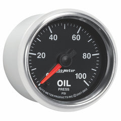 AutoMeter Products 3853 2-1/16in Oil Pressure 0-100 PSI FSE GS