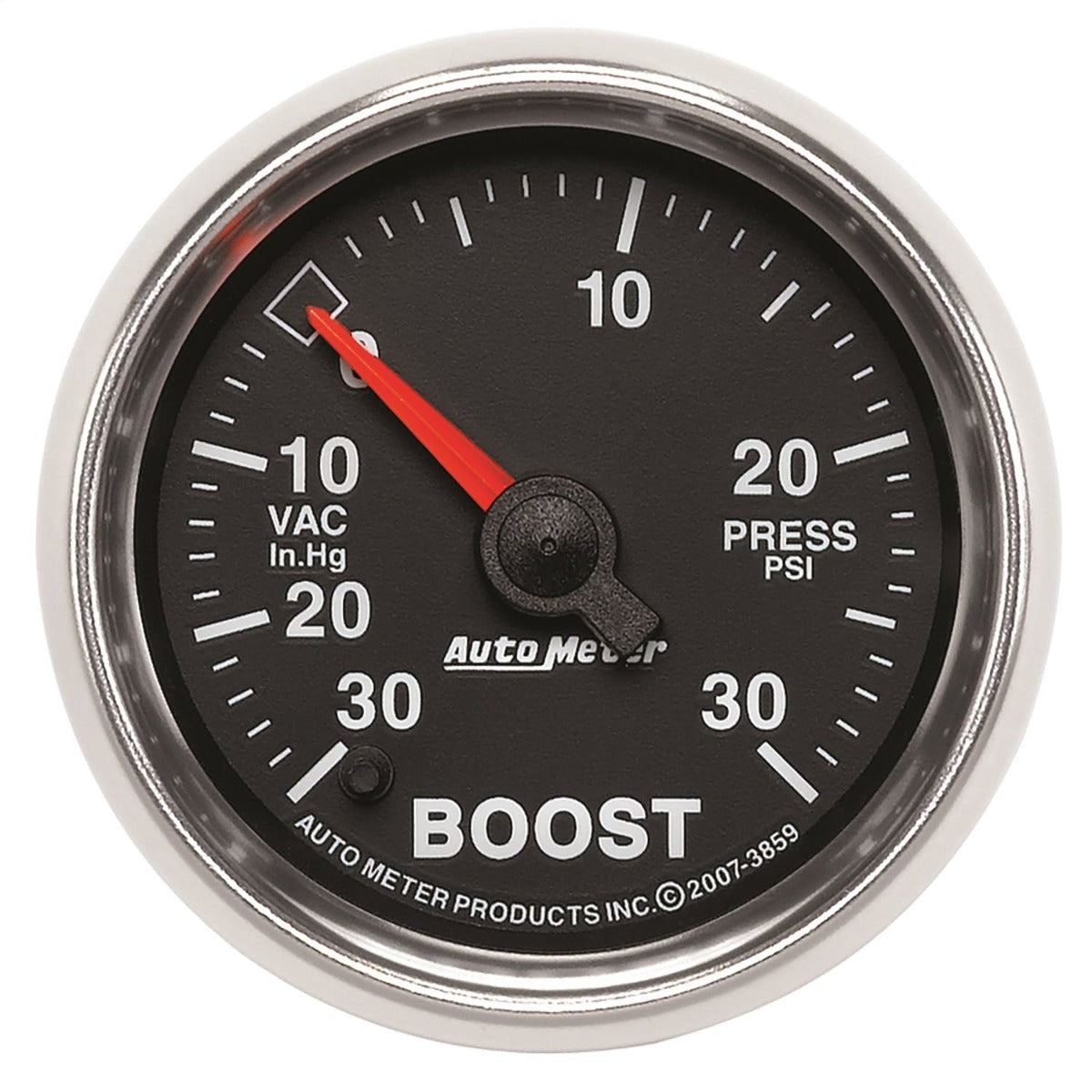 AutoMeter Products 3859 2-1/16in Boost-Vac 30 IN HG/30 PSI FSE GS