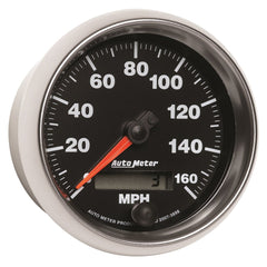AutoMeter Products 3888 3-3/8in Speedo 160 MPH In-Dash GS