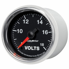AutoMeter Products 3891 2-1/16in Voltmeter 8-18V FSE GS