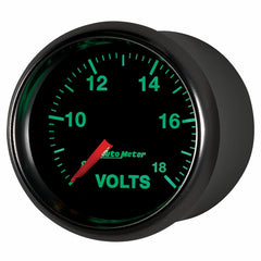 AutoMeter Products 3891 2-1/16in Voltmeter 8-18V FSE GS