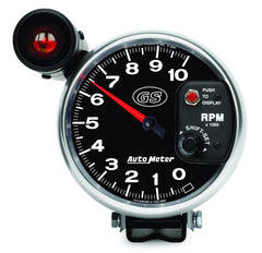 AutoMeter Products 3899 Gauge; Tachometer; 5in.; 10k RPM; Pedestal w/ext. Shift-Lite; GS