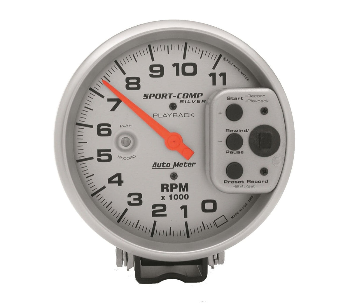 AutoMeter Products 3965 Tach Playback 11 000 Rpm