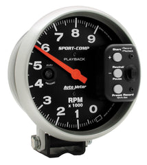 AutoMeter Products 3966 Tach Playback 9 000 Rpm