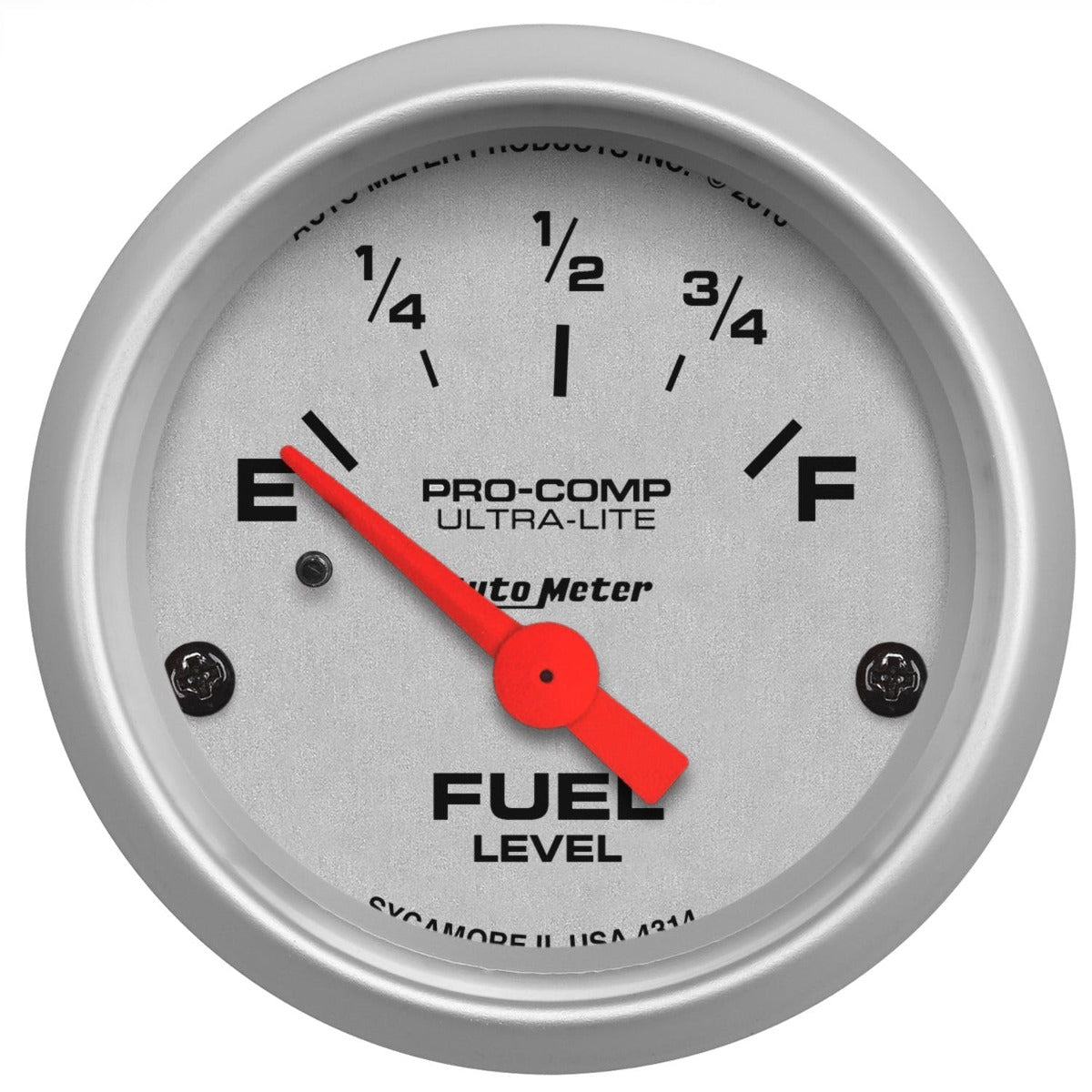 AutoMeter Products 4314 Fuel Level Gauge 0 E/90 F
