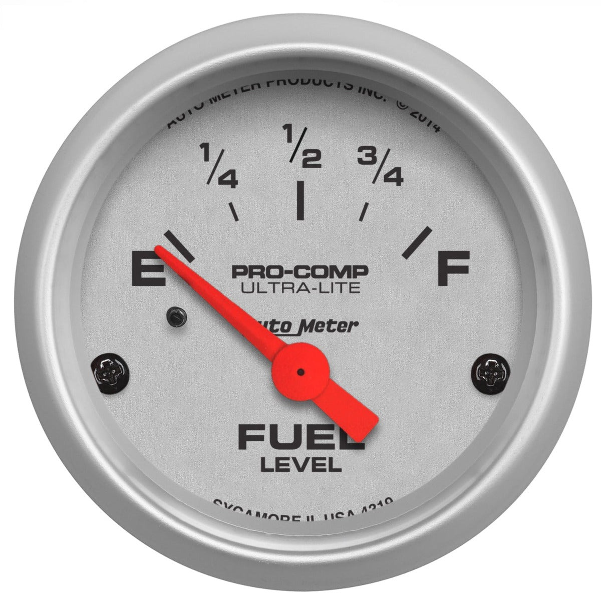 AutoMeter Products 4319 2-1/16 Fuel Level 73-10 ohms Linear