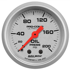 AutoMeter Products 4322 Oil Press 0-200 PSI