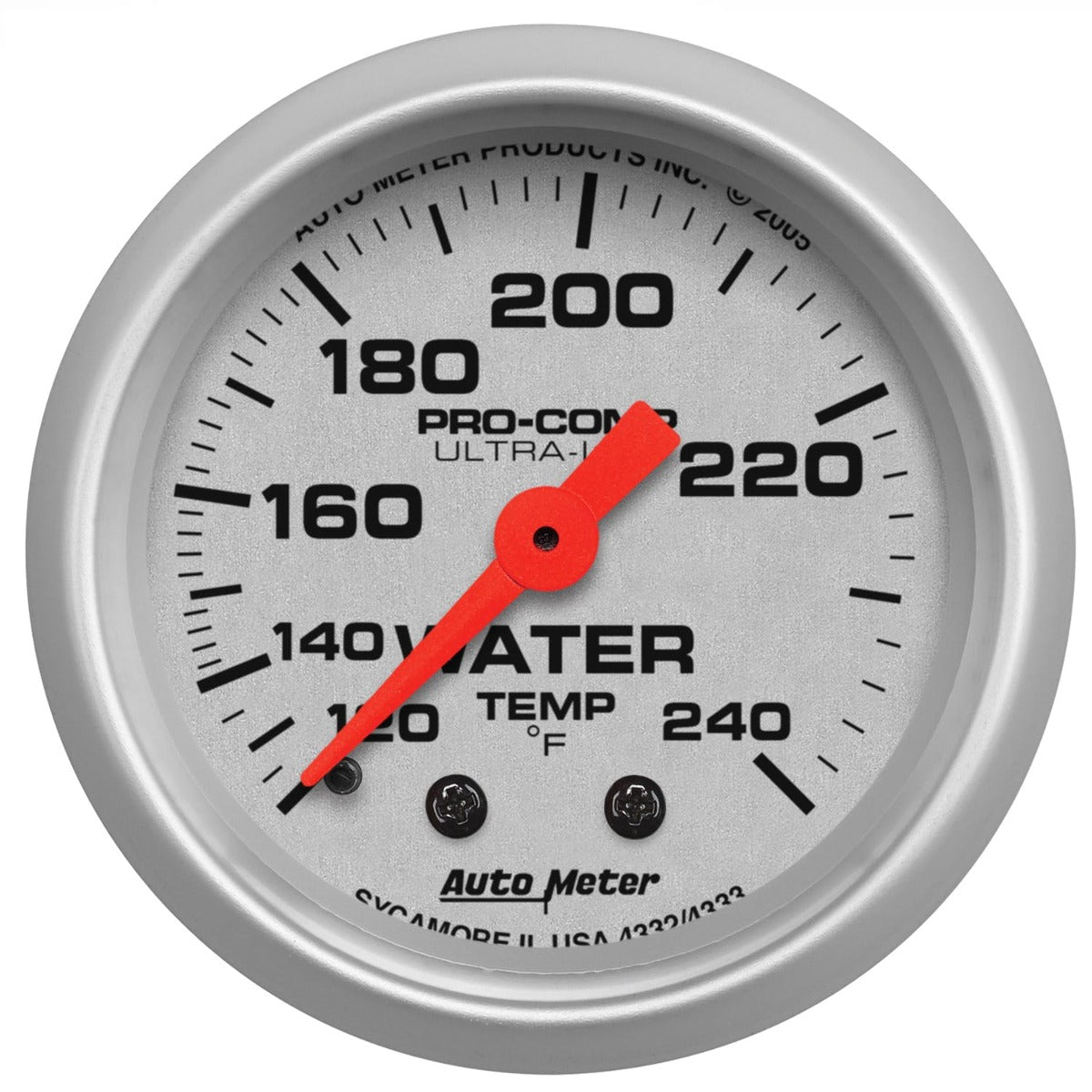 AutoMeter Products 4332 Water Temp 120-240 F
