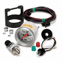 AutoMeter Products 4353 Oil Pressure Gauge, 2 1/16, 100Psi, Digital Stepper Motor, Ultra-Lite