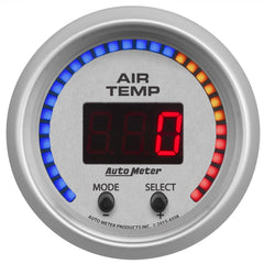 AutoMeter Products 4358 Air Temperature Gauge, Dual 2 1/16 0-300? F, Digital Ultra-Lite