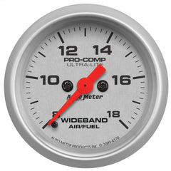 AutoMeter Products 4370 2-1/16 Analog Wideband 8-18, Ultra-Lite