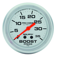 AutoMeter Products 4404 Boost 0-35 PSI