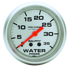 AutoMeter Products 4407 Water Press 0-35 PSI