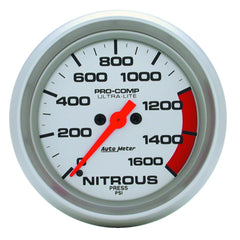 AutoMeter Products 4474 Gauge; Nitrous Press; 2 5/8in.; 1600psi; Digital Stepper Motor; Ultra-Lite
