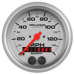 AutoMeter Products 4480 3-3/8 GPS Speedometer, 140MPH, Ultra-Lite