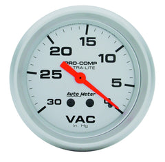 AutoMeter Products 4484 Vacuum 30 In. Hg