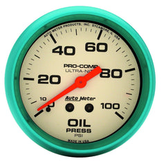 AutoMeter Products 4521 Oil Press 0-100 PSI