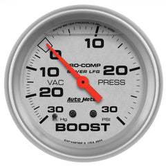 AutoMeter Products 4603 Boost/Vac 30 In. Hg/30 PSI