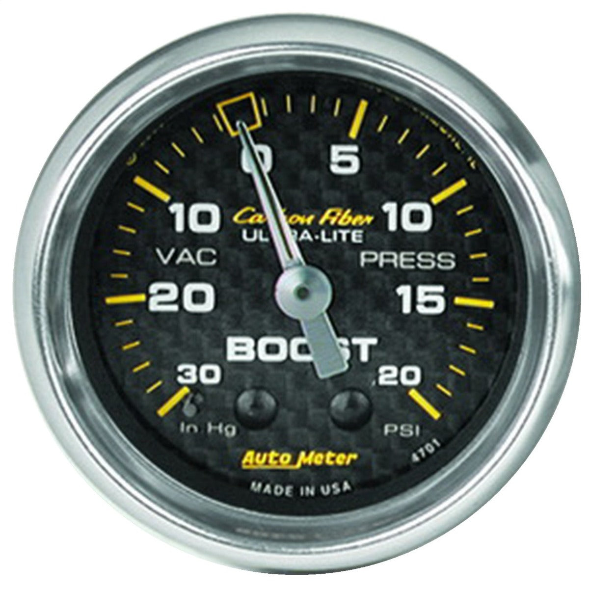 AutoMeter Products 4701 Boost/Vac 30 In. Hg/20 PSI