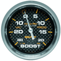 AutoMeter Products 4801 Boost/Vac 30 In. Hg/20 PSI
