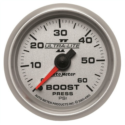 AutoMeter Products 4905 Boost 0-60 PSI Full Sweep