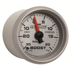 AutoMeter Products 4907 Boost/Vac 30in Hg/20 PSI Full Sweep