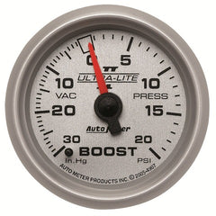 AutoMeter Products 4907 Boost/Vac 30in Hg/20 PSI Full Sweep