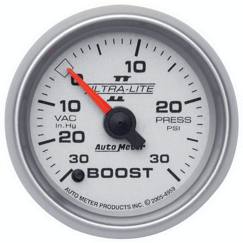 AutoMeter Products 4959 Boost/Vac 30in Hg/30 PSI (FS)