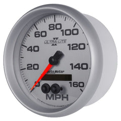 AutoMeter Products 4981 Gauge; Speedometer; 5in.; 160mph; GPS; Ultra-Lite II