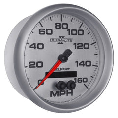 AutoMeter Products 4981 Gauge; Speedometer; 5in.; 160mph; GPS; Ultra-Lite II