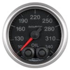 AutoMeter Products 5642-05702-D Gauge Oil Temp 2-1/16 100 to 340 degree Stepper Motor