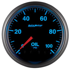 AutoMeter Products 5652-05702-A Gauge, Oil Press, 2 1/16, 100psi, Steper Motor