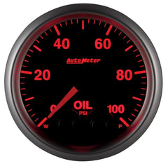 AutoMeter Products 5652 2-1/16in, Oil Press, 0-100 psi, Elite