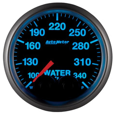 AutoMeter Products 5655-05702-D GAUGE; WTEMP; 2 1/16in.; 340? F; MEM/WARN; ELITE; HI TEMP CAL