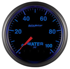 AutoMeter Products 5668 2-1/16in, Water Press, 0-100 psi, Elite