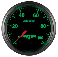AutoMeter Products 5668 2-1/16in, Water Press, 0-100 psi, Elite