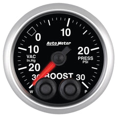 AutoMeter Products 5677 2-1/16in Boost/Vac 30 In Hg/30 psi, Elite