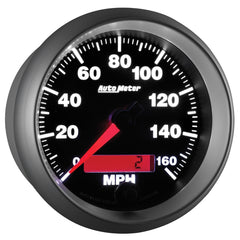 AutoMeter Products 5688 3 3/8 Prog Speedo 160 MPH Elite