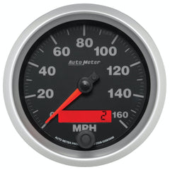 AutoMeter Products 5688 3 3/8 Prog Speedo 160 MPH Elite