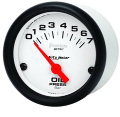 AutoMeter Products 5727-M Oil Press 0-7 Bars (2-1/16in)