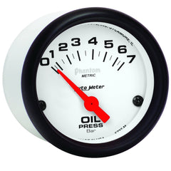 AutoMeter Products 5727-M Oil Press 0-7 Bars (2-1/16in)
