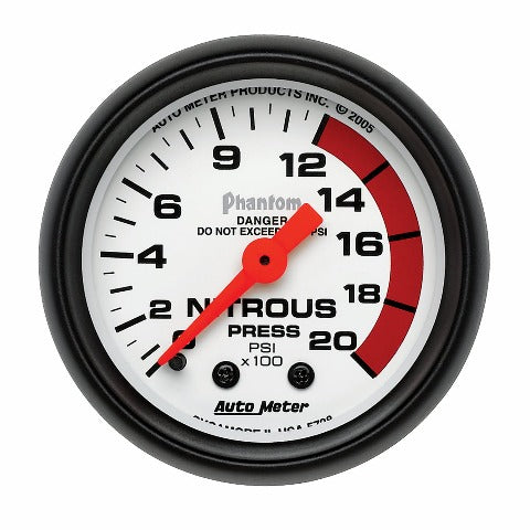 AutoMeter Products 5728 Nitrous Press 0-1600 PSI