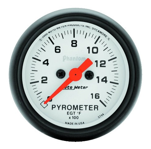 AutoMeter Products 5744 E.G.T. Kit 0-1600 F