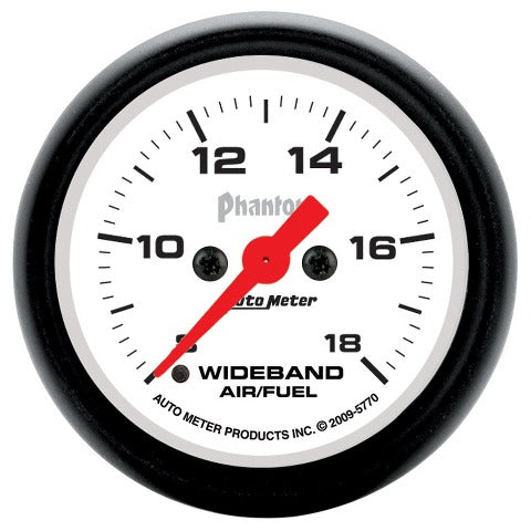 AutoMeter Products 5770 2-1/16 Analog Wideband 8-18, Phantom
