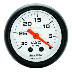 AutoMeter Products 5784 Vacuum 30 In. Hg
