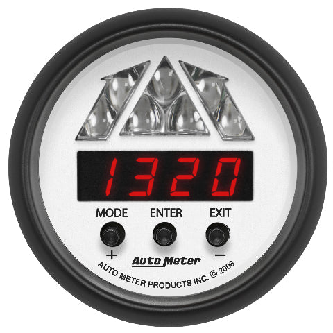AutoMeter Products 2-1/16 in. DPSS SHIFT-LIGHT, 0-16,000 RPM, LEVEL 2, PHANTOM PN. 5788
