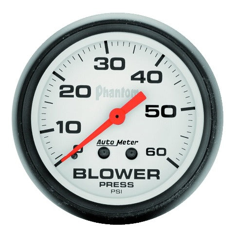 AutoMeter Products 5802 Blower Press 0-60 PSI