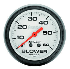 AutoMeter Products 5802 Blower Press 0-60 PSI