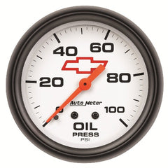 AutoMeter Products 5821-00406 2-5/8 Oil Press 0 100 PSI Mech, GM